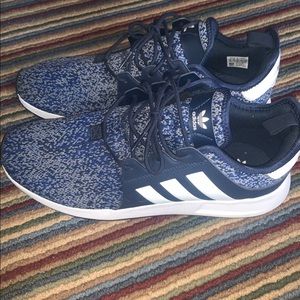 Size 12 Men’s Navy Patterned Adidas Sneakers